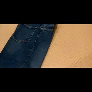 Gap wide leg high rise jeans